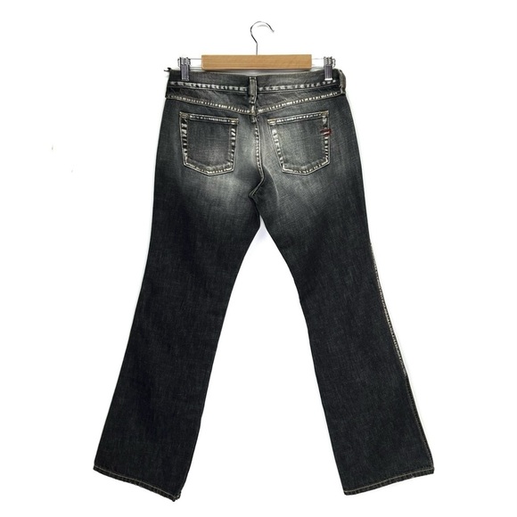 Vintage Deisel Jeans Black Women’s Size 28/4 Bootcut Y2K Vtg Retro New NWT - Picture 2 of 5